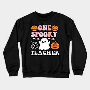 One Spooky Teacher Crewneck Sweatshirt